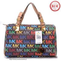 michael kors grayson logo groot zwart multicolor boekentassen Tasje Online Kopen qrar5934